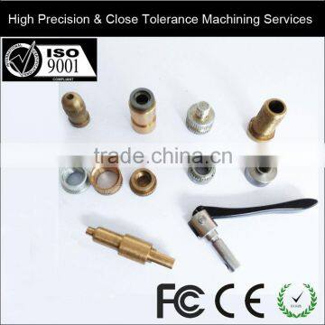 High Precision & Close Tolerance Machining (CNC) Lathe Machine Working Processing Custom Metal Parts Steel Brass Screws and Caps