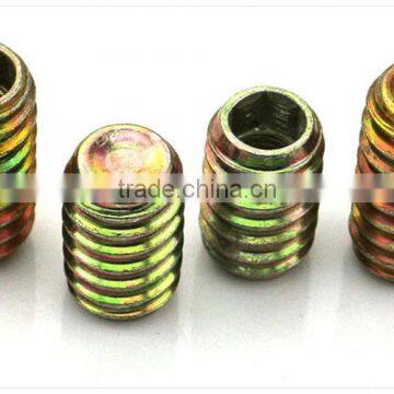 Carbon steel threaded insert blind nuts Hex nut for furniture M8*25-8*30