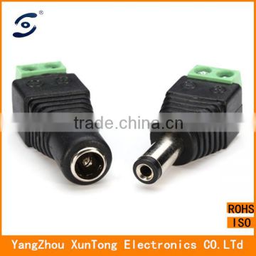 dc 5.5x2.1mm male type connector dc power