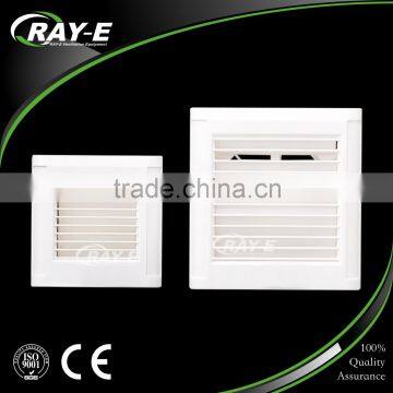 High Quality Full Plastic Exhaust Fan Louver Shutter Bathroom Kitchen Ventilation Exhaust Fan photo-2