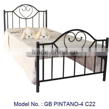 Single And Double Bed Furniture With Designs In Metal, latest bedroom furniture designs, metal bed, classic furniture metal bed