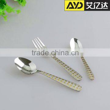 New Design ! Wholesale Tableware Stainless Steel 72pcs German Flatware