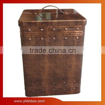 square candle tin box wholesale