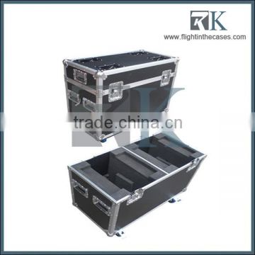 Wholesale price ! Battery powered led par lighting and moving head lighting flight case made in china