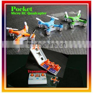 2015 Top seller 4CM Micro RC Quadcopter RTF,Unique Transmitter Toys RC Drone Helicopter