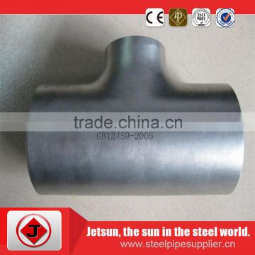 Seamless Stainless Steel Pipe Reducing Tee