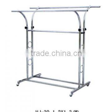 Popular New Stainless Steel Clothes Garment Display Rack HJ30 photo-2