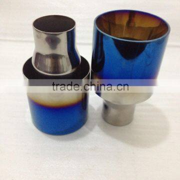 High Quality Stainless Steel Blue Exhaust Tail Tip photo-4