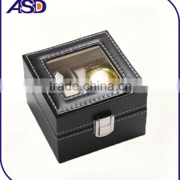 Couple Watches Display Boxes leather Watch Storage Box