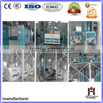 China wheat flour machinery manufacturer for grain