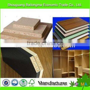 melamine coated particle board for particle board cabinets