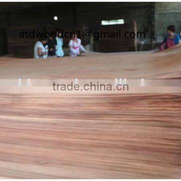 Natural keruing veneer from Myanmar