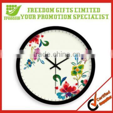 Best Selling Logo Printed Plastic Wall Clock
