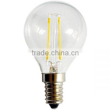 2W G45 E14 filament edison led bulb