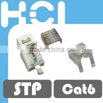 Network RJ45 8P8C STP Cat6 Modular Keystone Jacks photo-2