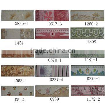 2014 New Style 100x300mm ceramic decoration border tile