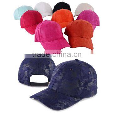 6 panel suede plain dad hat
