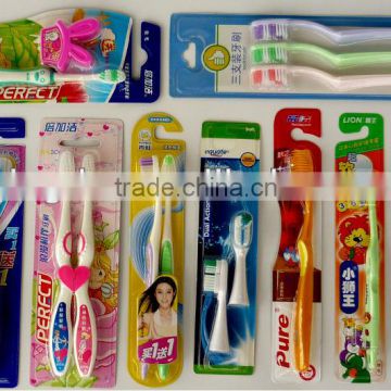 Top Sale! Card and PVC Blister Sealing tooth brush packaging machine