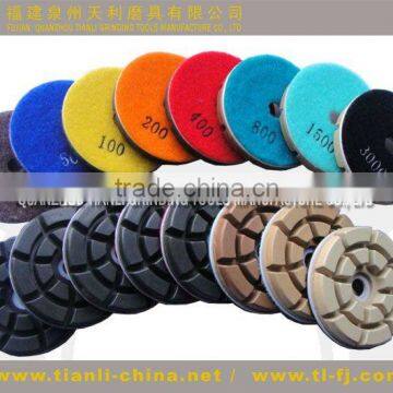 polishing pad (OUDU) RESIN EDGE POLISHING WHEEL POLISHING PAD FOR FLOOR WET DIAMOND POLISHING PAD--floor polishing pad