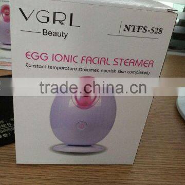 2015 HOT Selling Electric Deep Cleansing Beautiful Facial Steamer Hot Products Facial Machinewith CE ROHS Certified photo-6