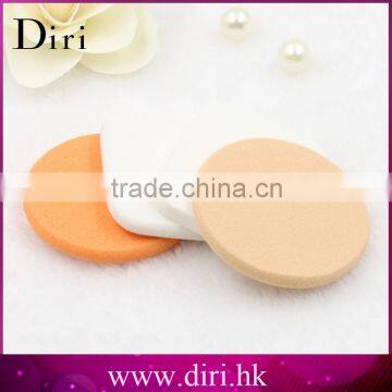 2016 new professional cosmetic powder puff with round shape