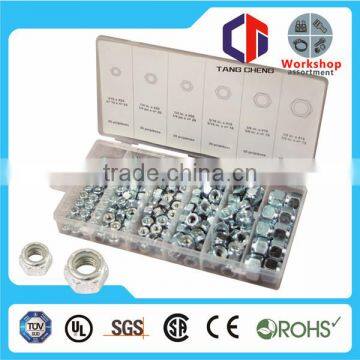 TC BV Certification 150pc Hardware Assorted Nylon Lock Nut