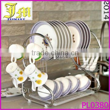 Kitchen Dish Cup Drying Rack Drainer Dryer Tray Cutlery Holder Organizer Tools High Quality