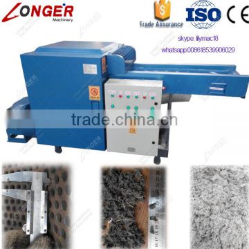 High Efficient Fiber Waste Cloth Cotton Rag Cutting Machine on Sale