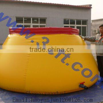 Foldable soft pvc plastic rainwater tanker