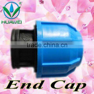 Professional 90mm PP Compression end cap company