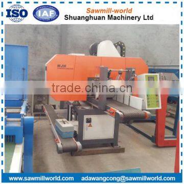 Precision Slice Horizontal Band Sawmill Automatic Wood Cutting Band Saw