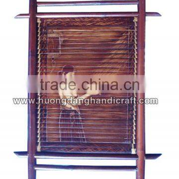 High quality, low price bamboo painting from Vietnam