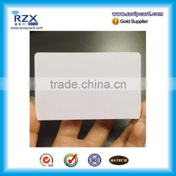 High quality printable CR80 PVC blank card with chip