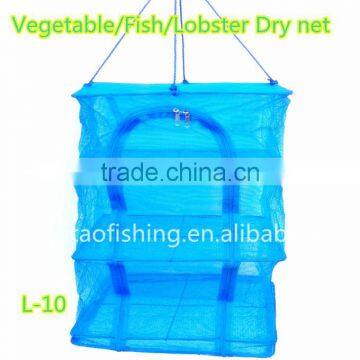 China foldable fish drying net,fish net, vegetable drying net