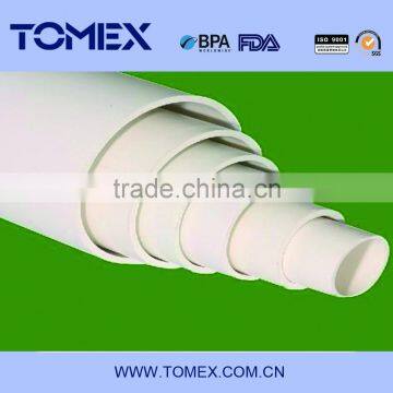 2016 chinese pipe factory manufacturing pvc-u water pipe for drinking water