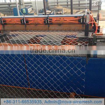 High quality chain link fence machine / Fewer failures chain link machine / Easy control chain link machine