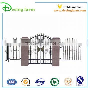 2015 Powder coating farm iron gate for hot sale