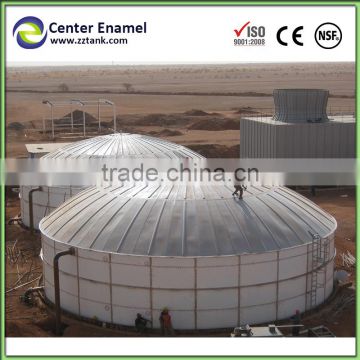 Vitreous and porcelain enamels bolted steel water storage tanks