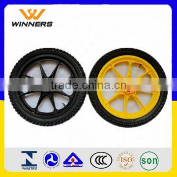 High quality High Performance Strong 16 Inch Farming Tool PU Foam Wheels