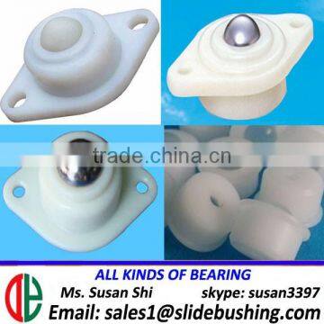 Nylon Wheel Roller Electric Conveyor Plastic Ball Caster Pololu Nylon Ball Caster Rubber Ball Transfer Conveyor Roller photo-5