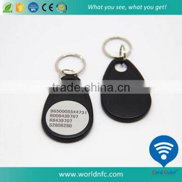 Writable 13.56MHz ISO15693 RFID Keyfob/ Keychain