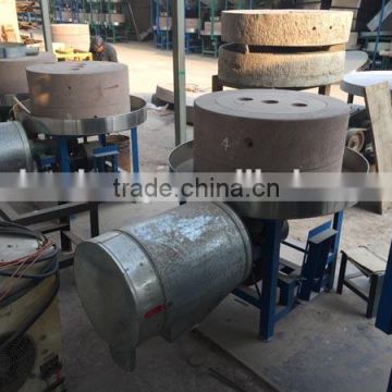 Wheat flour mill with wheat peeling machine