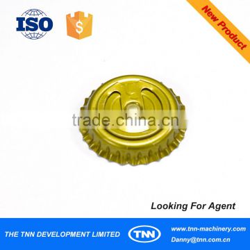 Food grade golden beer bottle cap manufacturer