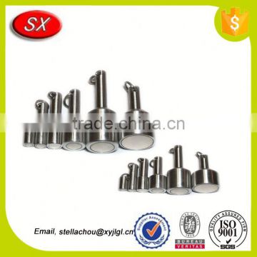 customized Stainless Steel pin with magnet neodymium magnets for toy