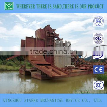 High efficiency gold dredging mining machine with good performance