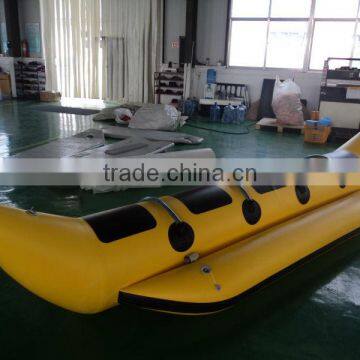 CE pvc inflatable banana boat