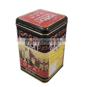 wholesale square milk tin box