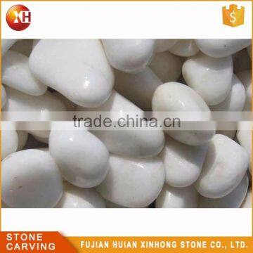 Quartz Pave Smooth Decoration Small White Pebble photo-3