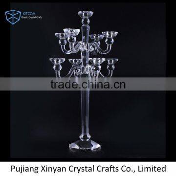 Top Selling Attractive Style Small Wedding Crystal Candelabra With Competitive Price photo-2