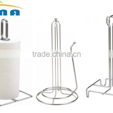 2016 Bathroom Accessories Metal Wire Freestanding Toilet Roll Holder photo-3
